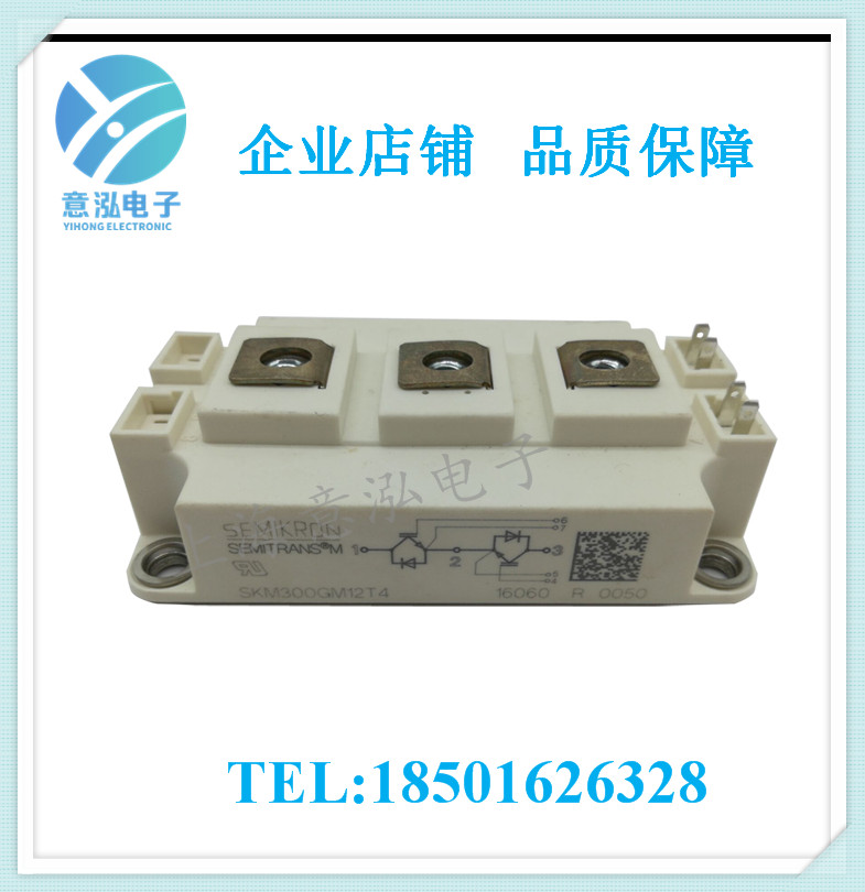 德國(guó)西門(mén)康（Semikron）SKM300GM12T4 全新 兩個(gè)IGBT集電極相連、庫(kù)存直銷(xiāo)